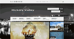 Desktop Screenshot of hickoryvalleybaptist.com