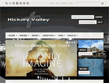 Tablet Screenshot of hickoryvalleybaptist.com